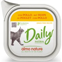 32x Almo Nature Daily Kattenvoer Kip 100 gr