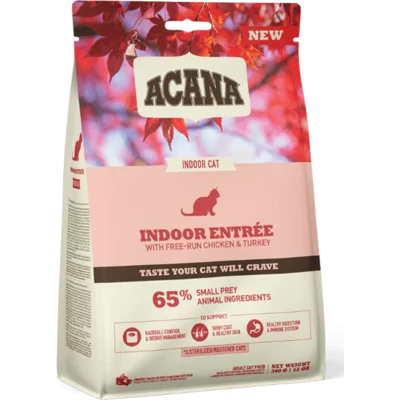 Acana Indoor Entrée droogvoer kat 4,5kg