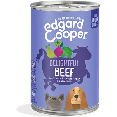 Edgard & Cooper Rund hond natvoer blik 400 gram