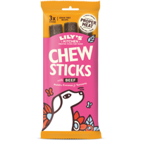 Lily's Kitchen Kauwsticks met Rund hondensnacks 120g