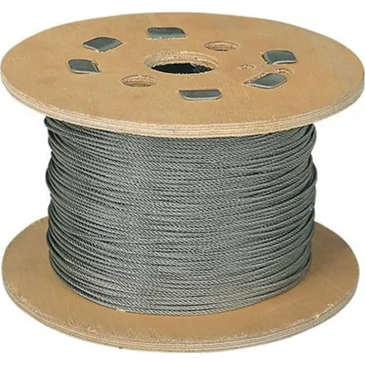 Kabel Voor Spannen Van Vogelnet GVS - Stevige kabel - Speciaal voor vogelnetten - Gegalvaniseerd staal