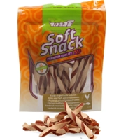 Braaaf Twisted Sandwich Hondensnack Kip - Vis 85 gr