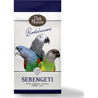 5x Deli Nature Birdelicious Papegaaien Serengeti 750 gr