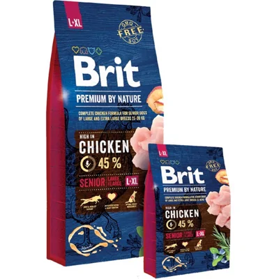 Brit Premium by nature Senior - L/XL - 15 kg