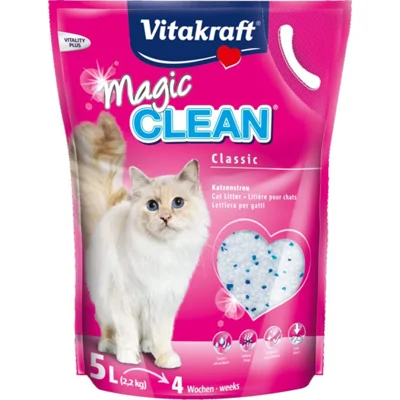 Vitakraft Magic Clean - 5 x 5 Liter + 1 gratis