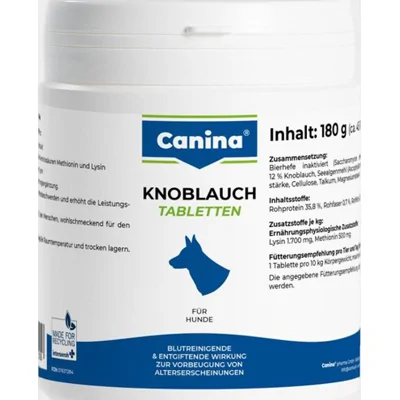 Canina Knoflook tabletten 180 gr.