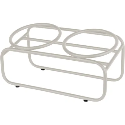 District 70 Butler Voerbakstandaard - Kat - Beige