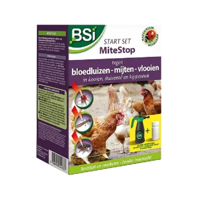 BSI MiteStop Startset - Concentraat en Drukspuit