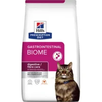 6x Hill's Prescription Diet Kattenvoer Droog Gastrointestinal Biome Kip 1,5 kg