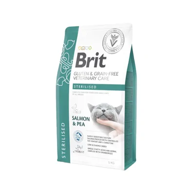 Brit Veterinary Diet Cat - Gluten & Grain free - Sterilised - 5 kg