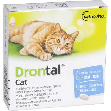 Bayer Drontal Cat 8 tabletten