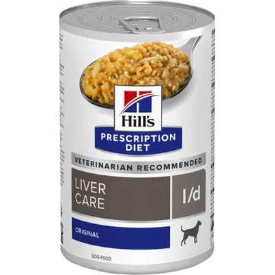 Hill's Prescription Diet L/D Liver Care hondenvoer nat 370g blik