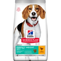 Hill's Science Plan Hond Adult Perfect Weight Medium Kip 12kg