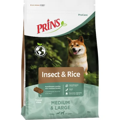 Prins ProCare Insect & Rijst hondenvoer 3 kg