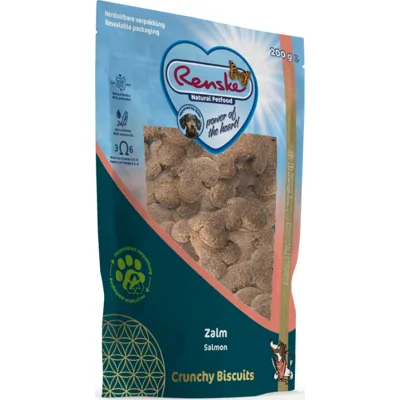 Renske Gezonde Beloning Crunchy Hondensnack Zalm 1100gr