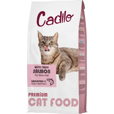 Cadilo Adult Grain Free w/Fresh Salmon - premium kattenvoer 2 kg