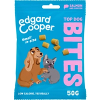 3x Edgard&Cooper Adult Bite S Zalm&Kip 50 gr