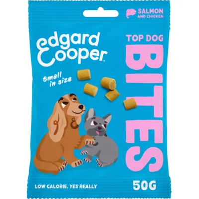 3x Edgard&Cooper Adult Bite S Zalm&Kip 50 gr