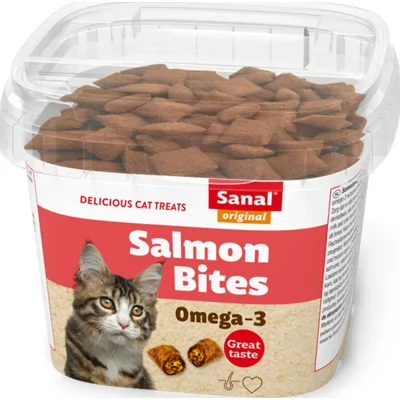 Sanal Kat Zalm Bites 75 gr
