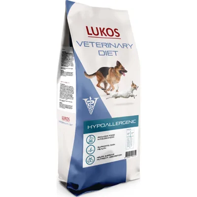 Lukos Veterinary Diet Hypoallergenic hondenvoer 10 kg
