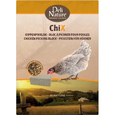 16x Deli Nature Chix Kippenpikblok 1 kg