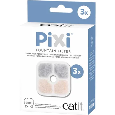 Catit PIXI Drinkfontein Filter - 3 stuks x 2