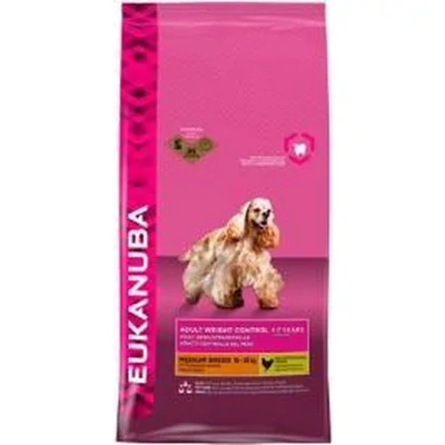 Eukanuba Adult Weight Control Medium Breed Kip 3 kg