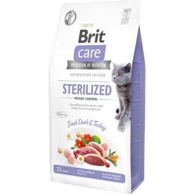 Brit Care Cat - Grain-Free Sterilized Weight Control - 7 kg