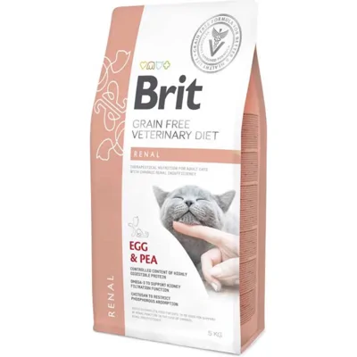 Brit Veterinary Diet Cat - Grain free - Renal - 2 kg