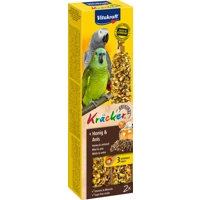 Vitakraft Papegaai Kräcker Honing - 2 stuks