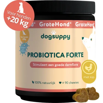 DogSuppy Grote Hond Probiotica Kip 90 stuks