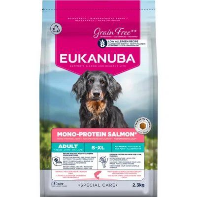 Eukanuba Hondenvoer Droog Special Care Adult Mono-Protein Zalm 2,3 kg