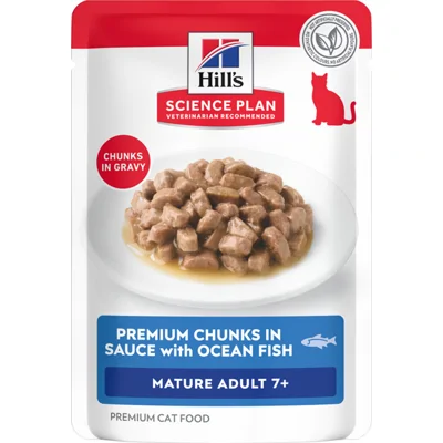 Hill's Science Plan Mature Adult - Zeevis - 12 x 85 g