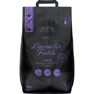 Riverwood Tofu kattenbakvulling - Lavendel