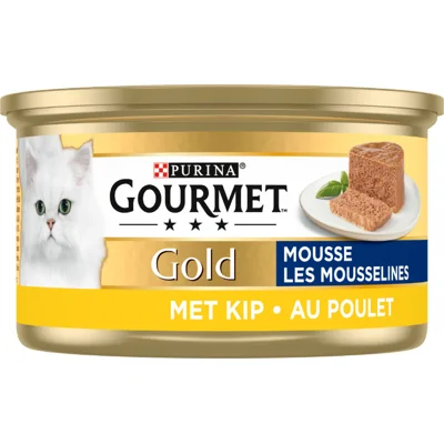 Gourmet Gold Mousse Kip 1 tray (24 blikken)