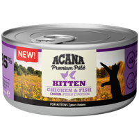 Acana Premium Pate Kip&Vis kitten natvoer 85 gram