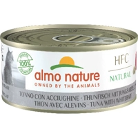 Almo Nature HFC Natural Tonijn met Jonge Ansjovis natvoer kat 150 gr