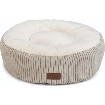 Designed By Lotte ligmand Ribbed kat lichtgrijs 50x50x17cm