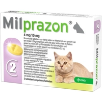 Milprazon ontworming kleine kat en kitten 4mg - 2 tabletten