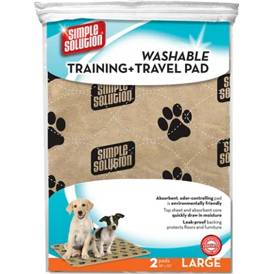 Simple solution wasbare puppy training pads 2 st 76x81 cm