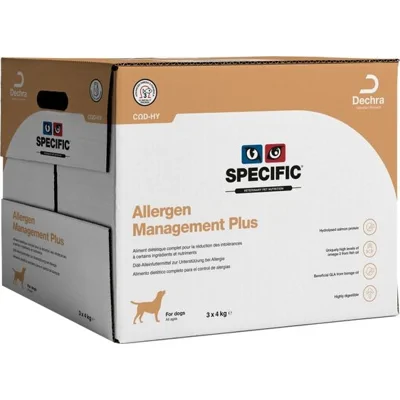 Specific Hond COD-HY Allergy Management Plus 12kg (3 x 4kg)