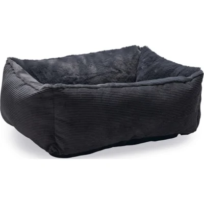 Beeztees Ligbed Moza Antraciet 48 x 37 x 15 cm