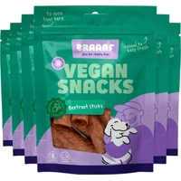 6x Braaaf Sticks Hondensnack Pompoen 12 cm 80 gr