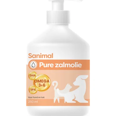 Sanimal Pure Zalmolie 250 ml