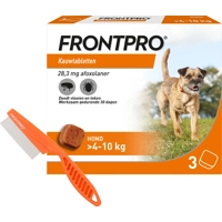 FRONTPRO M - 3 Tabletten + Gratis Vlooienkam