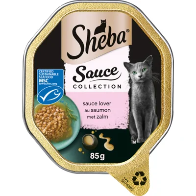 Sheba Sauce Lover Zalm - 44 x 85 gram
