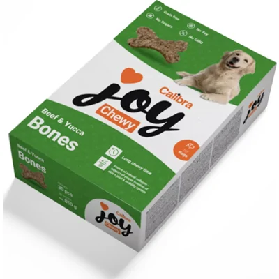 Calibra Joy Chewy Bones Hondensnack Rund & Wortel 850 gr