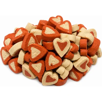 Brekz Soft Treats Hartjes hondensnacks 2 x 500 g