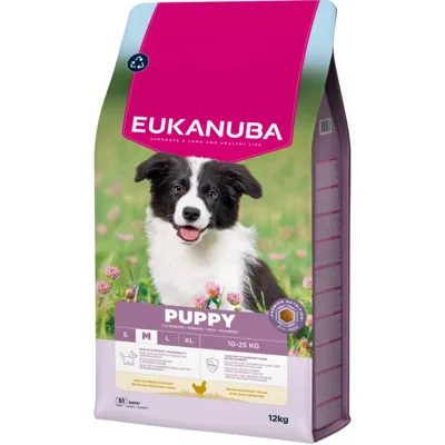 Eukanuba Puppy & Junior Medium Breed Kip 12 kg