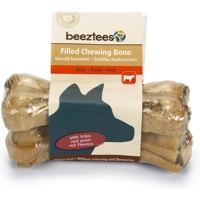 Beeztees gevuld kauwbot met pens hondensnack 2 x 10 cm